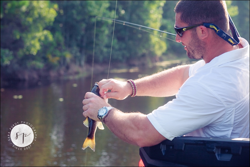 We joked earlier in the day that it would be pretty awesome if they actually caught a fish. High five to you, Jimmy!