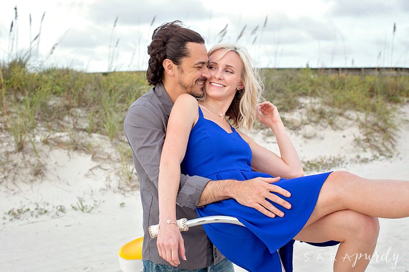 Beach engagement bicycle