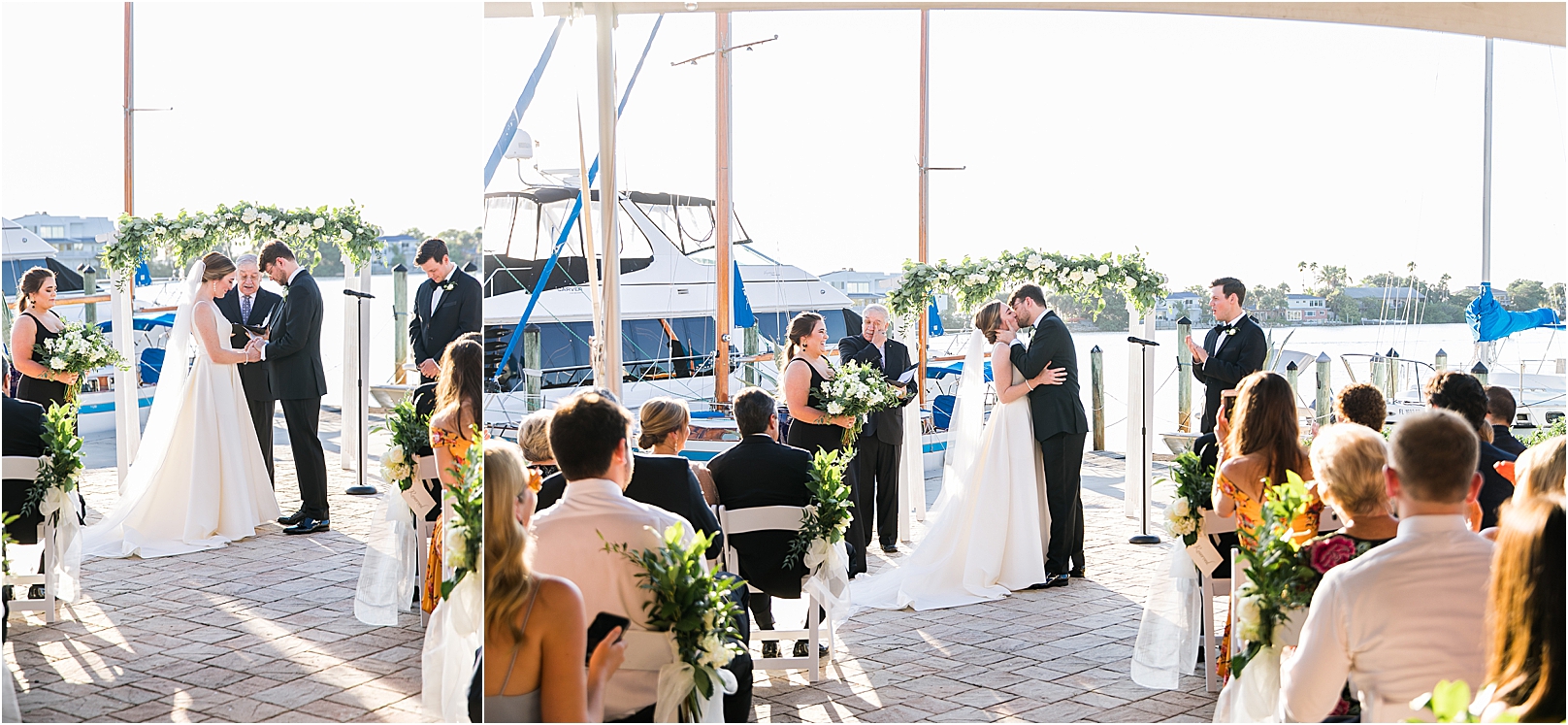 Elegant EAU Gallie Yacht Club Wedding in Melbourne Florida | Sara Purdy  Photography