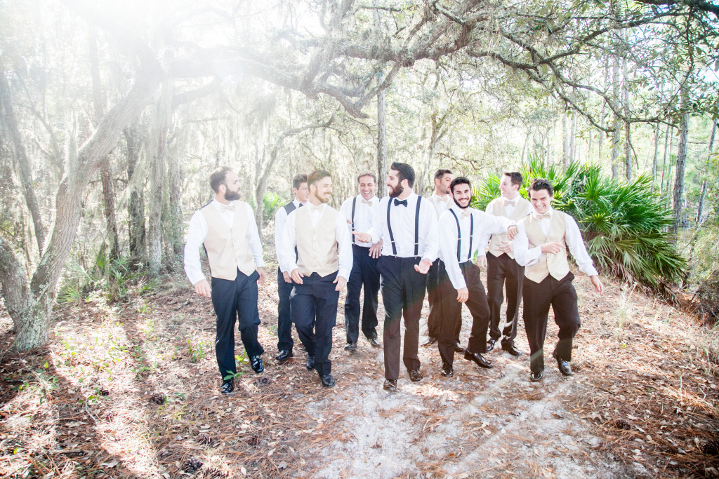 Groomen group photo; Florida Wedding Photographer